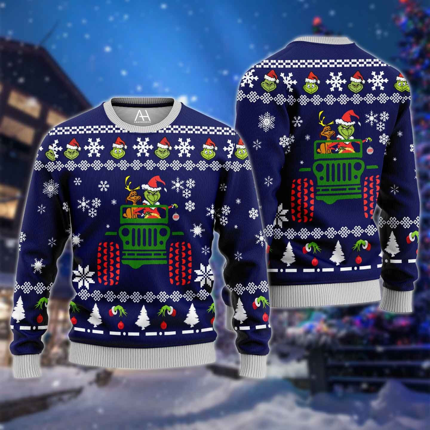 Jeep Ugly Sweater - Etsy