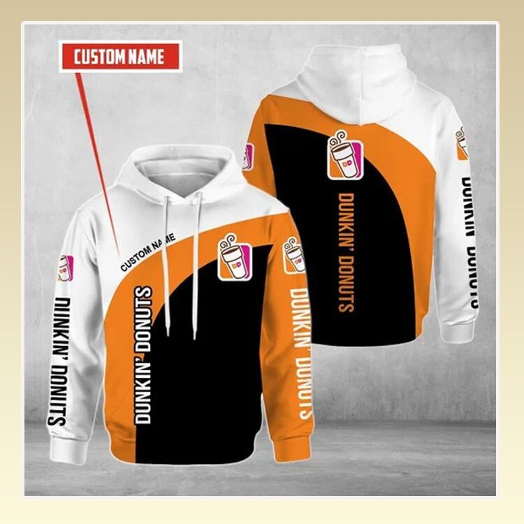 Personalized Dunkin' donuts color 3D Hoodie| Dunkin Donuts Funny Christmas gift