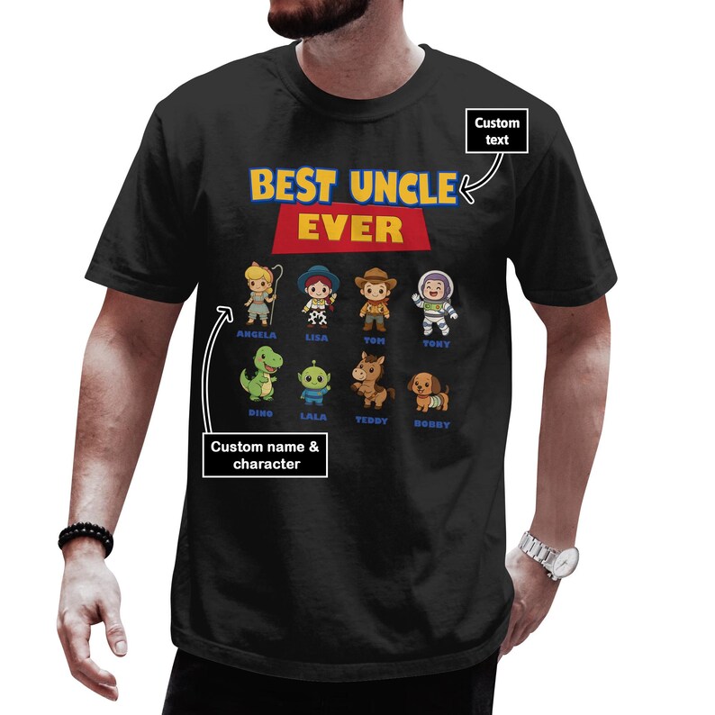 Toy Story Best Dad Ever T-Shirt, Toy Story Dada Shirt, Dad Life Shirt, DisneyDad Shirt, Father Day Shirt, Toy Story Land T-Shirt bild 15