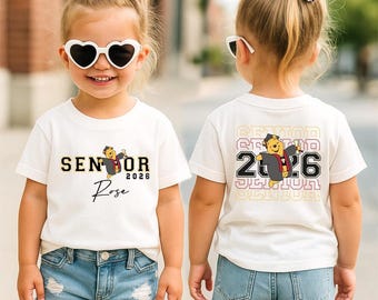 Senior 2026 Graduation Shirt, Cute School Graduate Tee, Class Of 2026 Hoodie Outfit for Kids and Teens