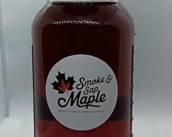 Pure Maine Maple syrup 1 quart Amber rich