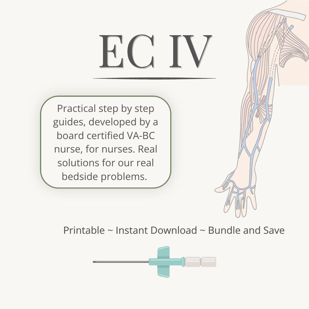 Peripheral IV Documentation Cheat Sheet | Nursing Charting Guide (PDF ...