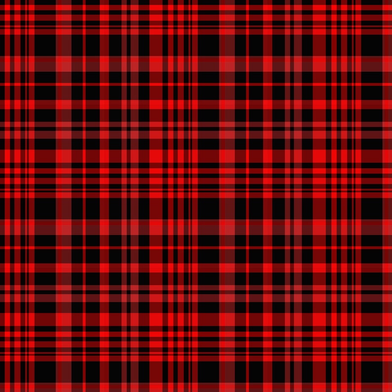 Buffalo Plaid, Red Plaid, Christmas Scrapbook Paper, Christmas Patterns
