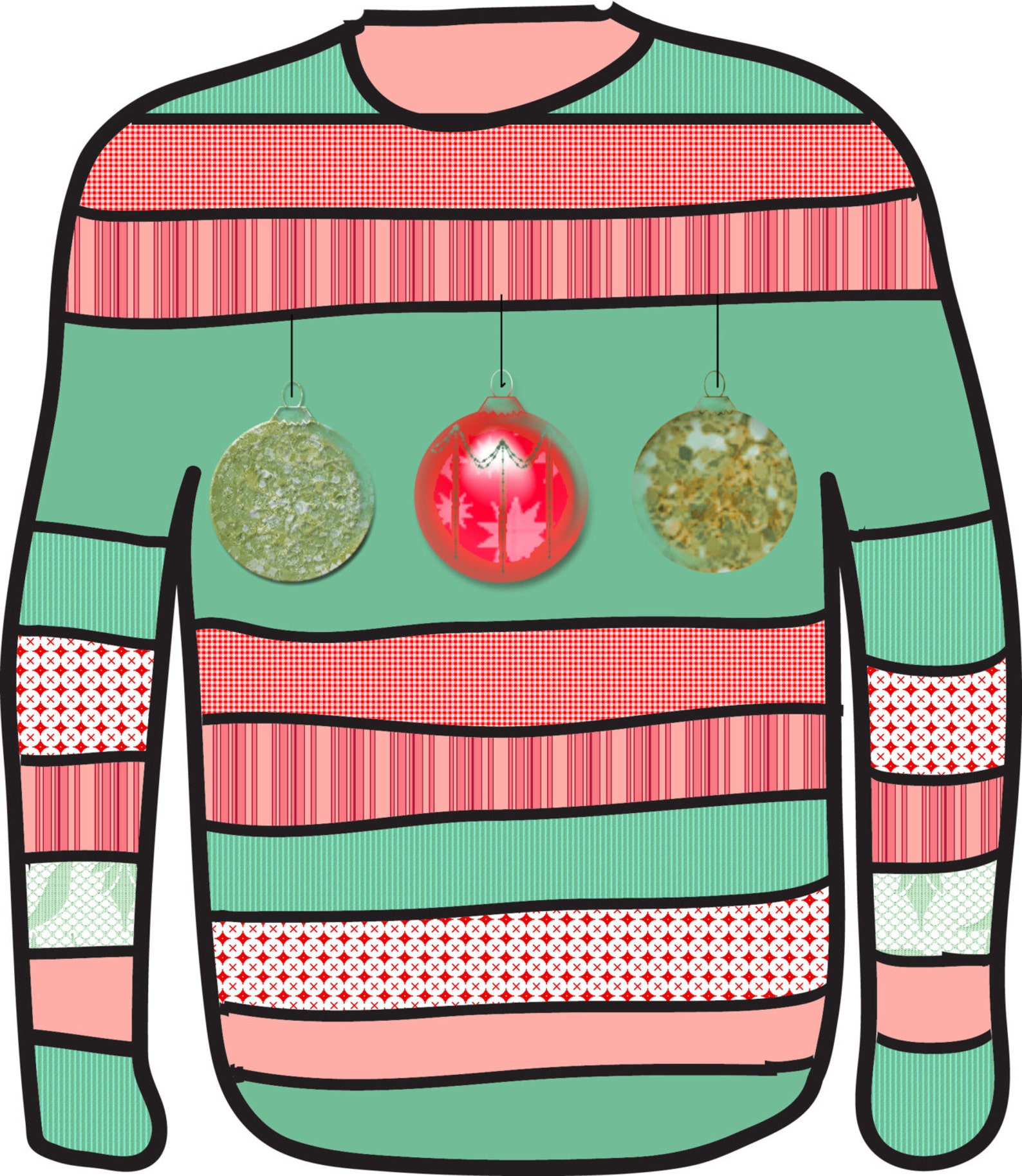 Ugly Sweaters Clip Art 66 - ps2e0y5