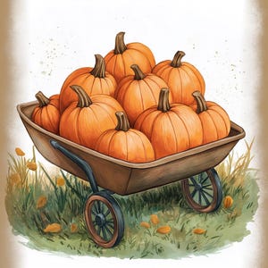 pumpkin art print, art for party, printable Halloween art, instant download, spooky art print, creepy art print