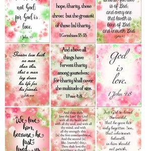 Biblical quote cards, Motivational Affirmation Cards, Mindfulness Self Care, Anxiety Relief Card, Manifestation Gift
