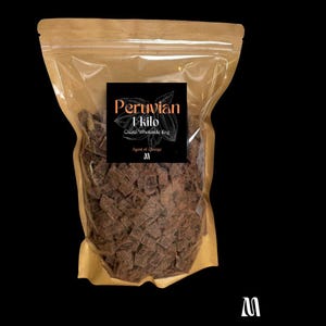 Ceremonial Grade Criollo Cacao Kilo | Pure Peruvian Cacao Paste, Daily Practice Support