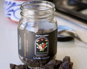 Ceremonial Grade Criollo Cacao Paste | 100% Pure Peruvian Cacao | Morning Ritual Drink
