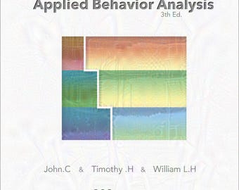 Applied Behavior Analysis 3rd Ed by J.C - Digital Download