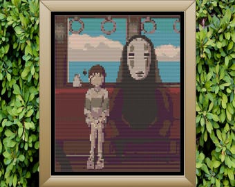 Spirited Away Cross Stitch Pattern **Digital Pattern**