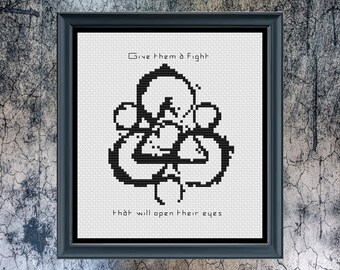 Coheed and Cambria Cross Stitch Pattern - The Keywork - Small - **Digital Pattern**
