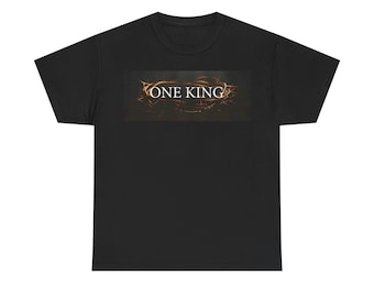 Ein König Baumwoll-T-Shirt