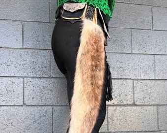 Furry Clip On WOLF/FOX STASH Tail/Cosplay/Festival Wear