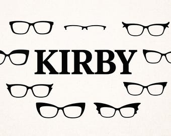 Magnetic Kirby Glasses Toppers, 3D Printed Interchangeable Frame Covers