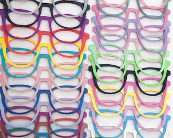 Magnetic Glasses Toppers for Pair Eyewear, 3D Printed Frame Covers, Lightweight Accessories