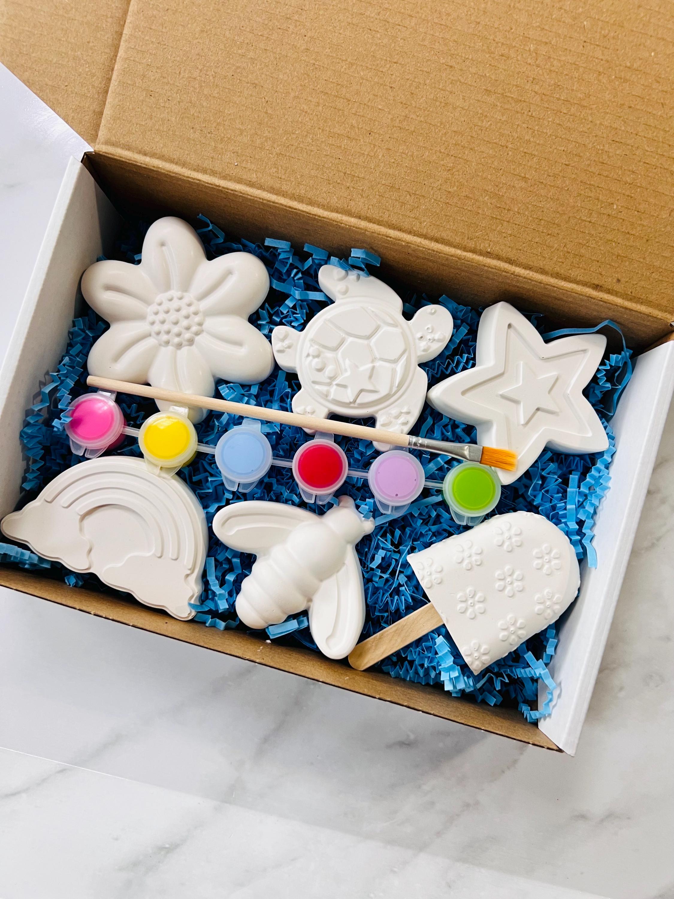 Plaster Fun Kids Activities:plaster Figures,paint Kit,school Party,craft,birthday ...