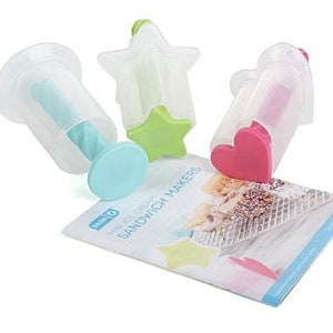 Dash 3-pack Mini  Makers -- perfect for parties or weddings!  make your own petit fours, canapes, hor dourves, jello, cookies, sandwiches