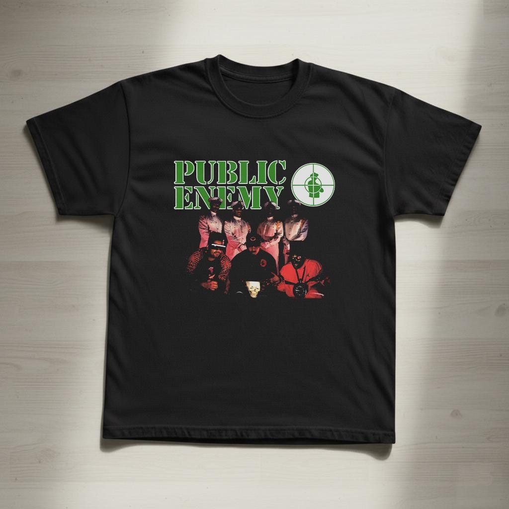 1991 Public Enemy T Shirt - Etsy