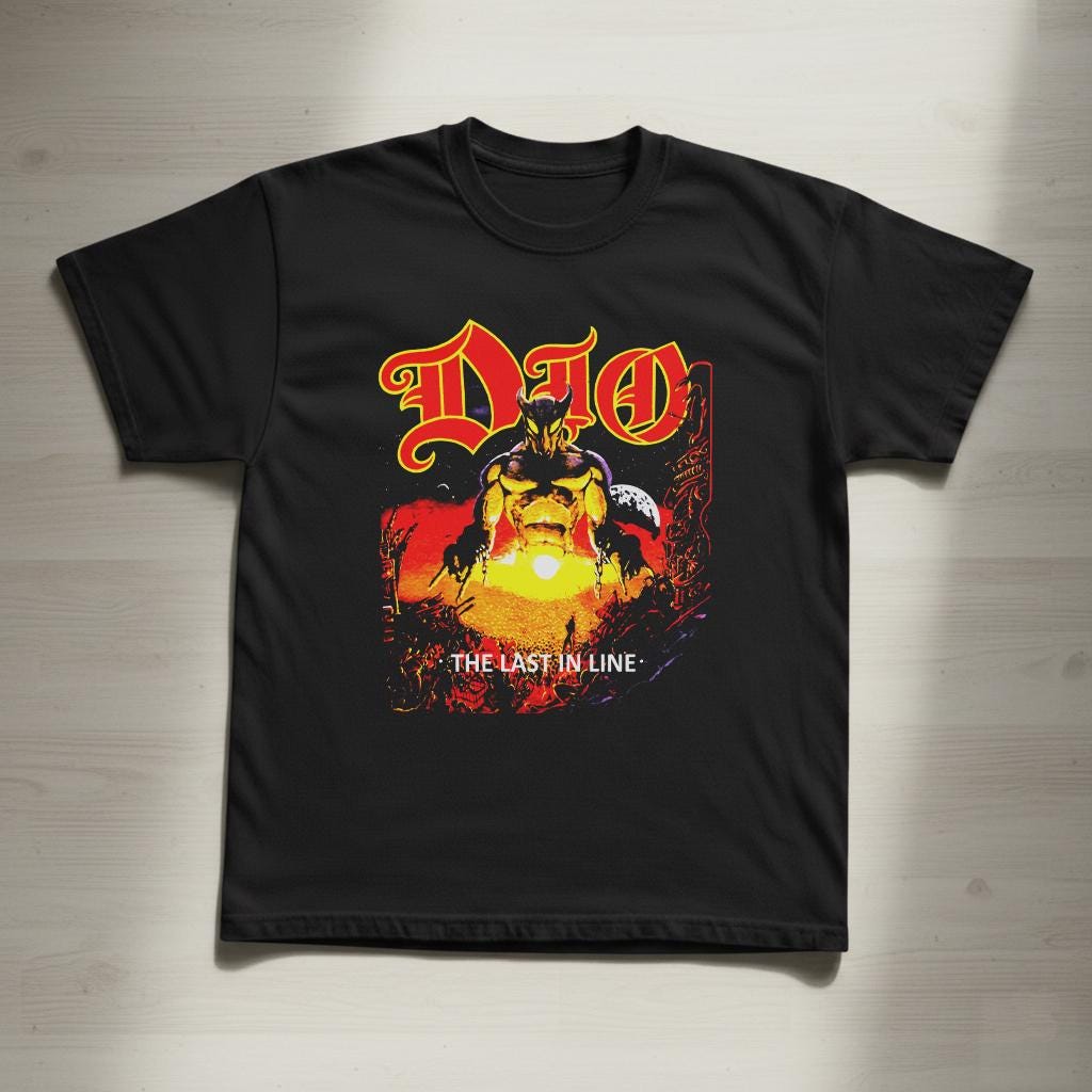 Last Inferno: DIO In the-last-in-line-dio-t-shirt. Tシャツ Live