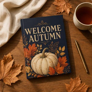 Diario de bienvenida al otoño / Calabaza y hojas de otoño (Tapa dura)