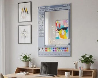 MS Paint Spiegel Aufkleber