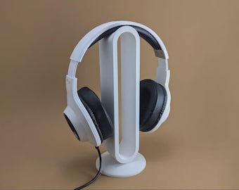 3D Printed Headphone Stand – Minimalist Desk Organizer