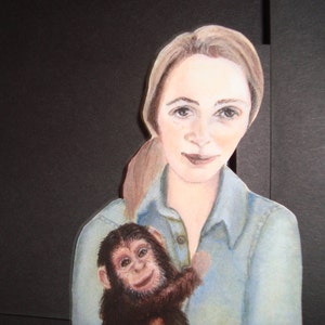 Jane Goodall bookmark image 1