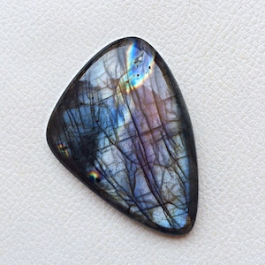 1500 Ct Lot Natural Labradorite Cabochons - Multi Flash Mix Shapes 18-40mm - 40 Pieces - Madagascar Origin