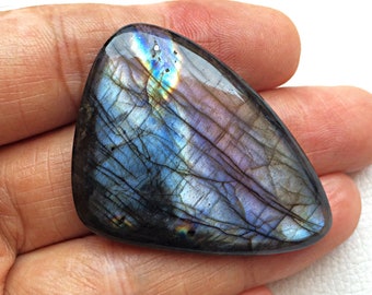 Fine Quality Multi Flashy Labradorite Gemstone Cabochon piece , fire labradorite cabochon used in jewellery making