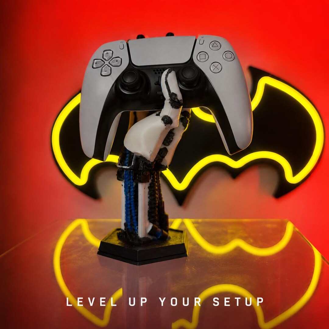 3D Printed Robot Hand Controller Holder | Ultimate Gaming Accessory ...