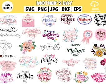 Mothers Day SVG,Mama svg, Happy Mother's Day svg, Mom life svg,mom quotes svg, mom svg, floral mama svg,Cricut & Silhouette