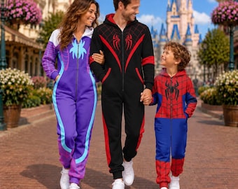 Halloween Spidey Costume Jumpsuit, Ghost Spidey Superhero Jumpsuit, Superhero Costume Outfit, Halloween Party 2026 Trip Onesie Gift