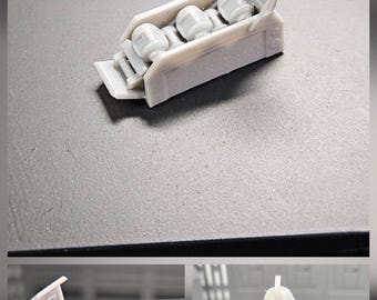Accesorios adicionales para el Comando Clon de Star Wars TVC 3.75 1/18