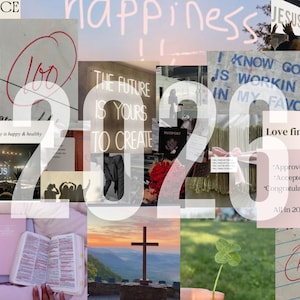 2026 Vision Board Desktop Wallpaper