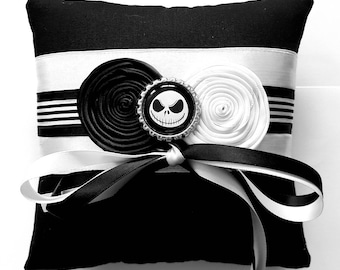nightmare before christmasjack skellington wedding ring pillow 6x6 inch pillow - Nightmare Before Christmas Wedding Rings nightmare before christmasjack skellington wedding ring pillow 6x6 inch pillow - Nightmare Before Christmas Wedding Rings