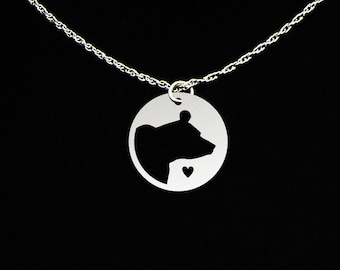 Bear Necklace - Bear Jewelry - Bear Gift