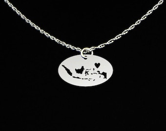 Indonesia Necklace - Indonesia Jewelry - Indonesia Gift - Sterling Silver