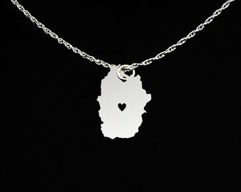 Flores Necklace - Flores Gift - Flores Jewelry - Sterling Silver