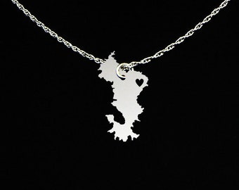 Mayotte Necklace - Mayotte Gift - Mayotte Jewelry