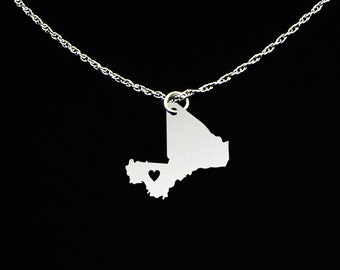 Mali Necklace - Mali Jewelry - Mali Gift - Sterling Silver