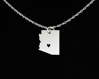 Arizona Necklace - Arizona Jewelry - Arizona Gift