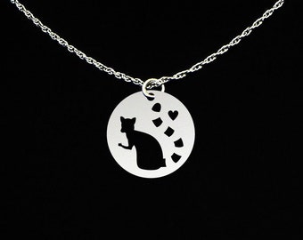 Lemur Necklace - Lemur Jewelry - Lemur Gift - Sterling Silver