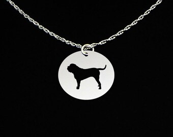 Mastiff Necklace- Short Hair, Mastiff Jewelry, Mastiff Gift, Sterling Silver, Dog Memorial Gift, Dog Loss Charm, Dog Sympathy Pendant
