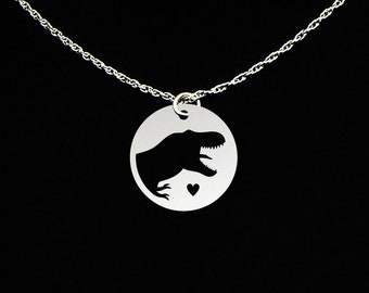 T Rex Necklace - T Rex Jewelry - T Rex Gift - Dinosaur Necklace - Dinosaur Jewelry - Dinosaur Gift - Tyrannosaurus Rex Necklace