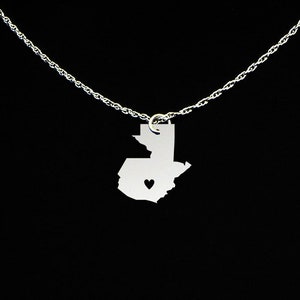 Guatemala Necklace - Guatemala Jewelry - Guatemala Gift - Sterling Silver