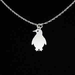 Penguin Necklace - Penguin Jewelry - Penguin Gift - Sterling Silver