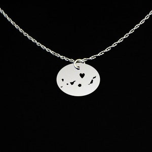 Canary Islands Necklace - Canary Islands Gift - Canary Islands Jewelry - Sterling Silver