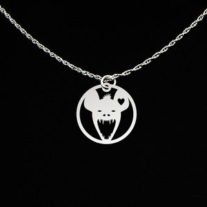 Hyena Necklace - Hyena Jewelry - Hyena Gift - Sterling Silver