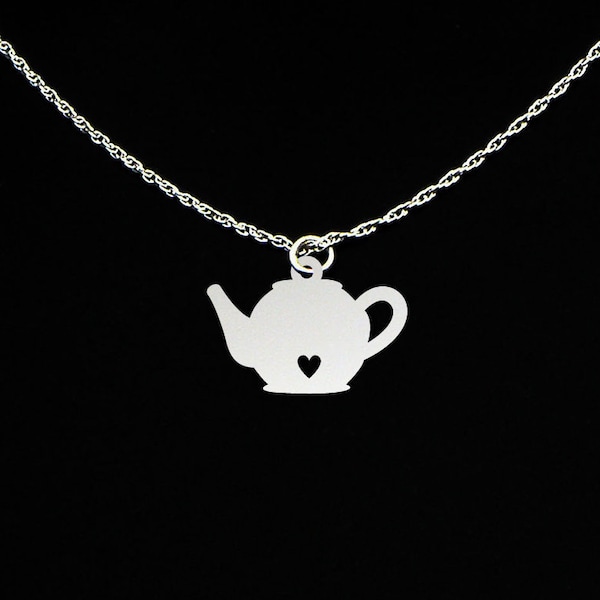 Teapot Necklace Etsy