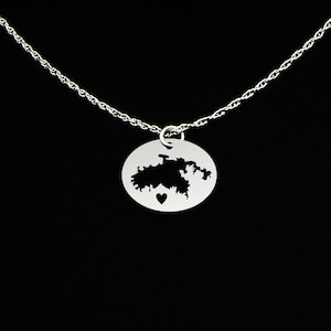 Saint John Necklace - Saint John Jewelry - Saint John Gift - Sterling Silver